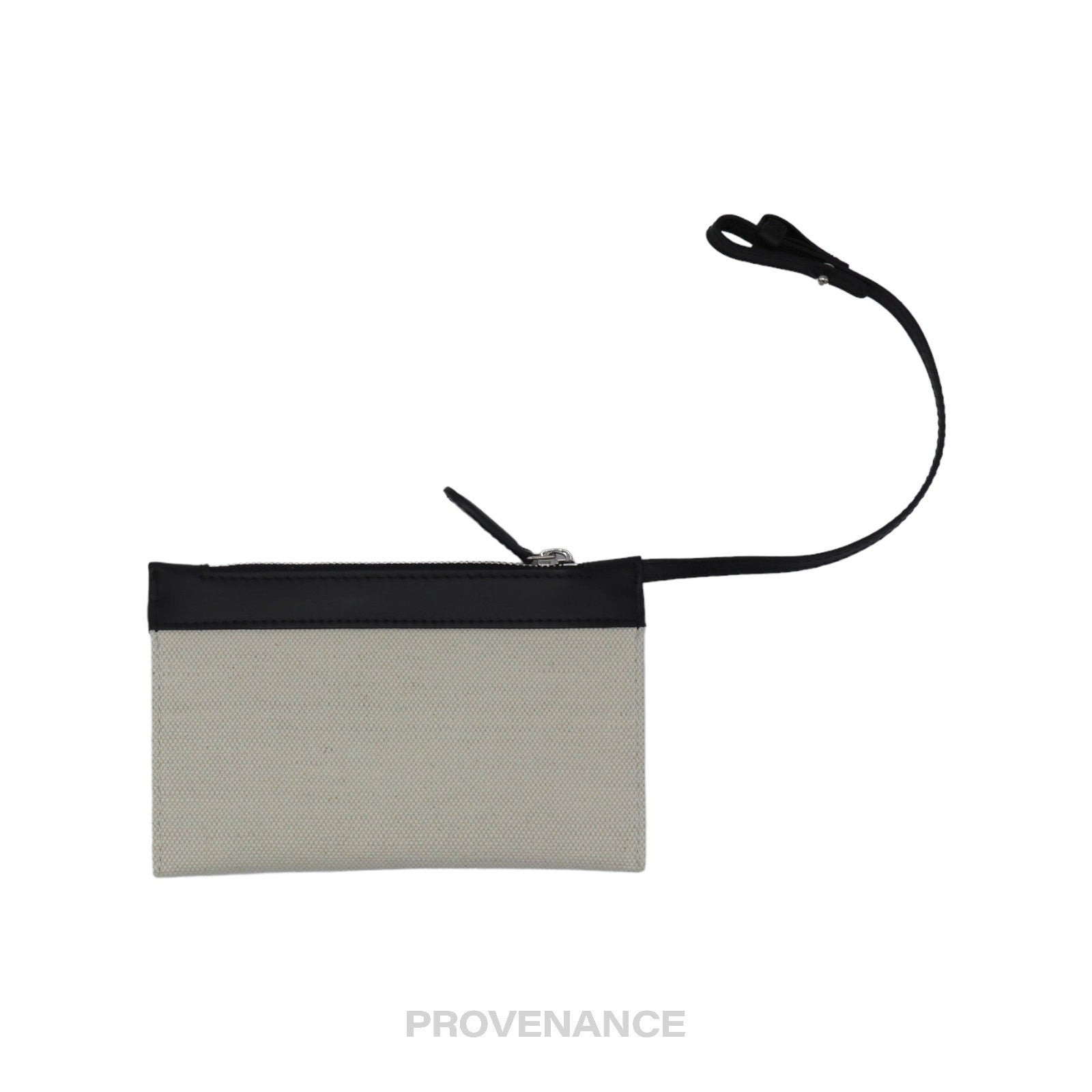 Balenciaga Canvas Pochette Wallet - Black/White - 2