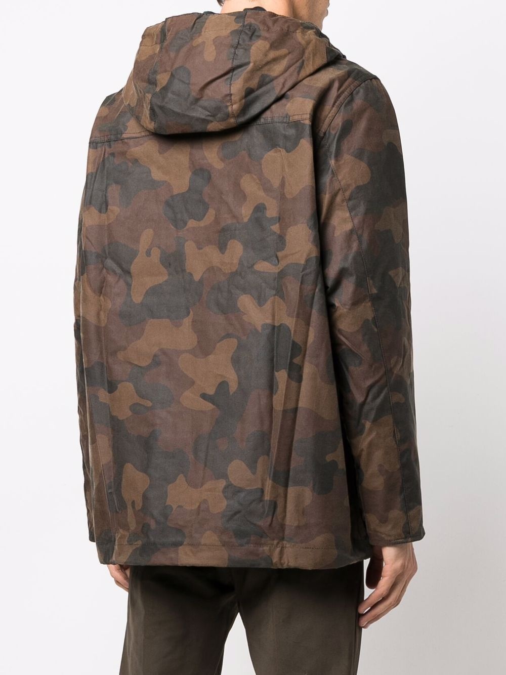 wax camouflage-print hooded jacket - 4