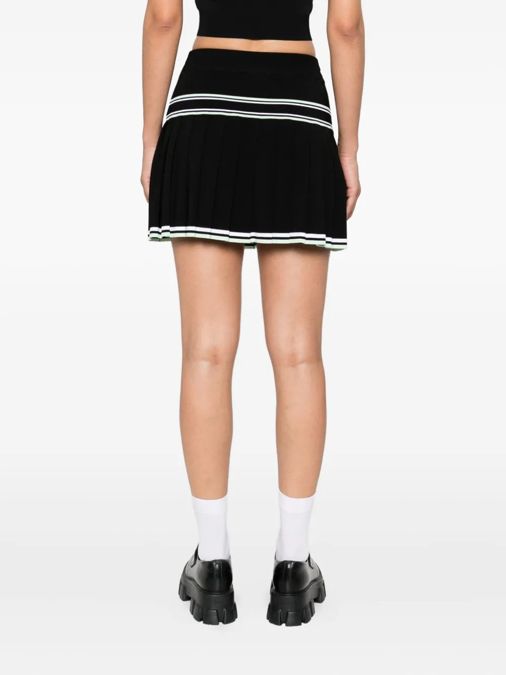 Casablanca Women Striped Pleated Skirt - 4