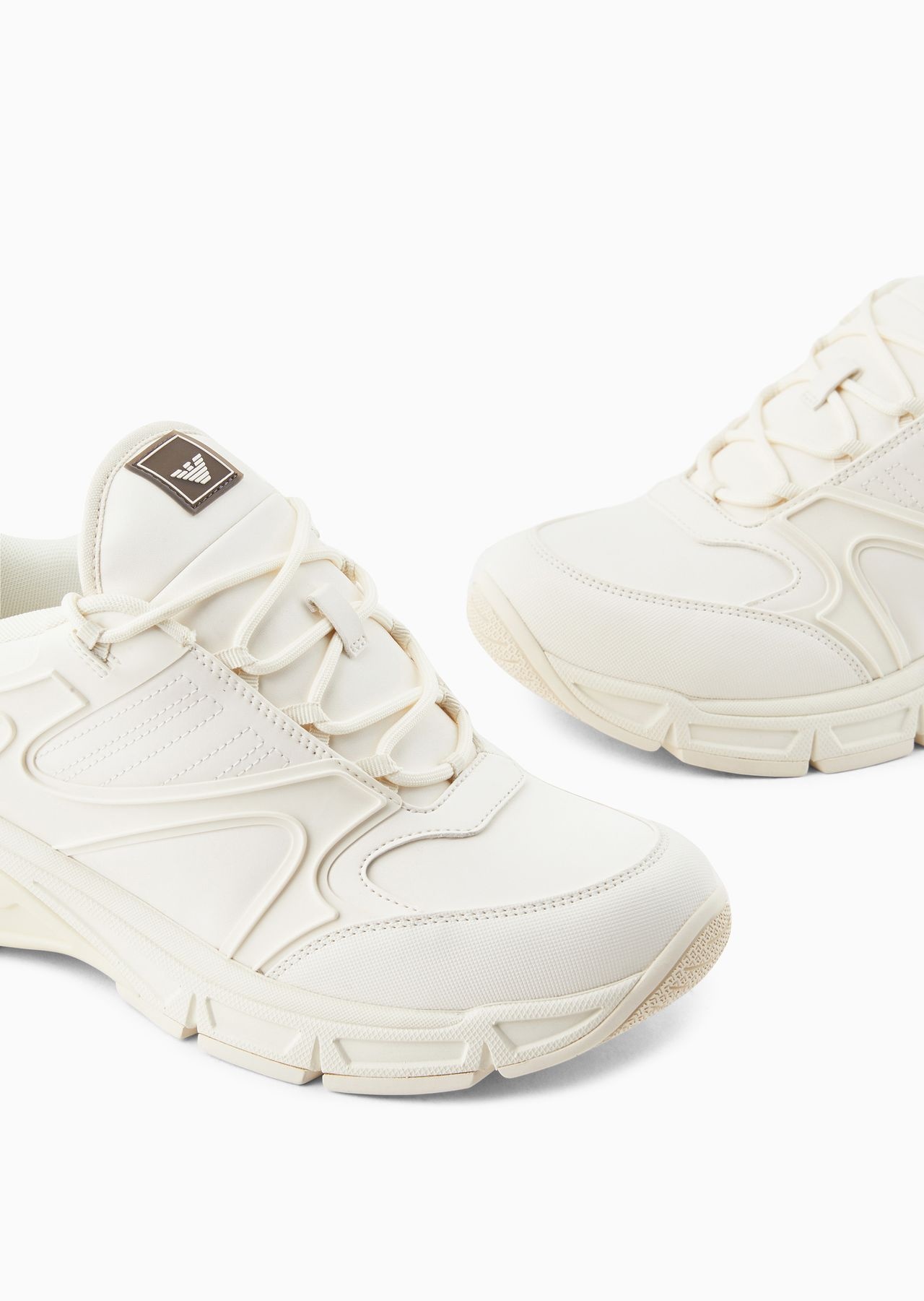 Travel Essentials nylon sneakers with rubber details - 5