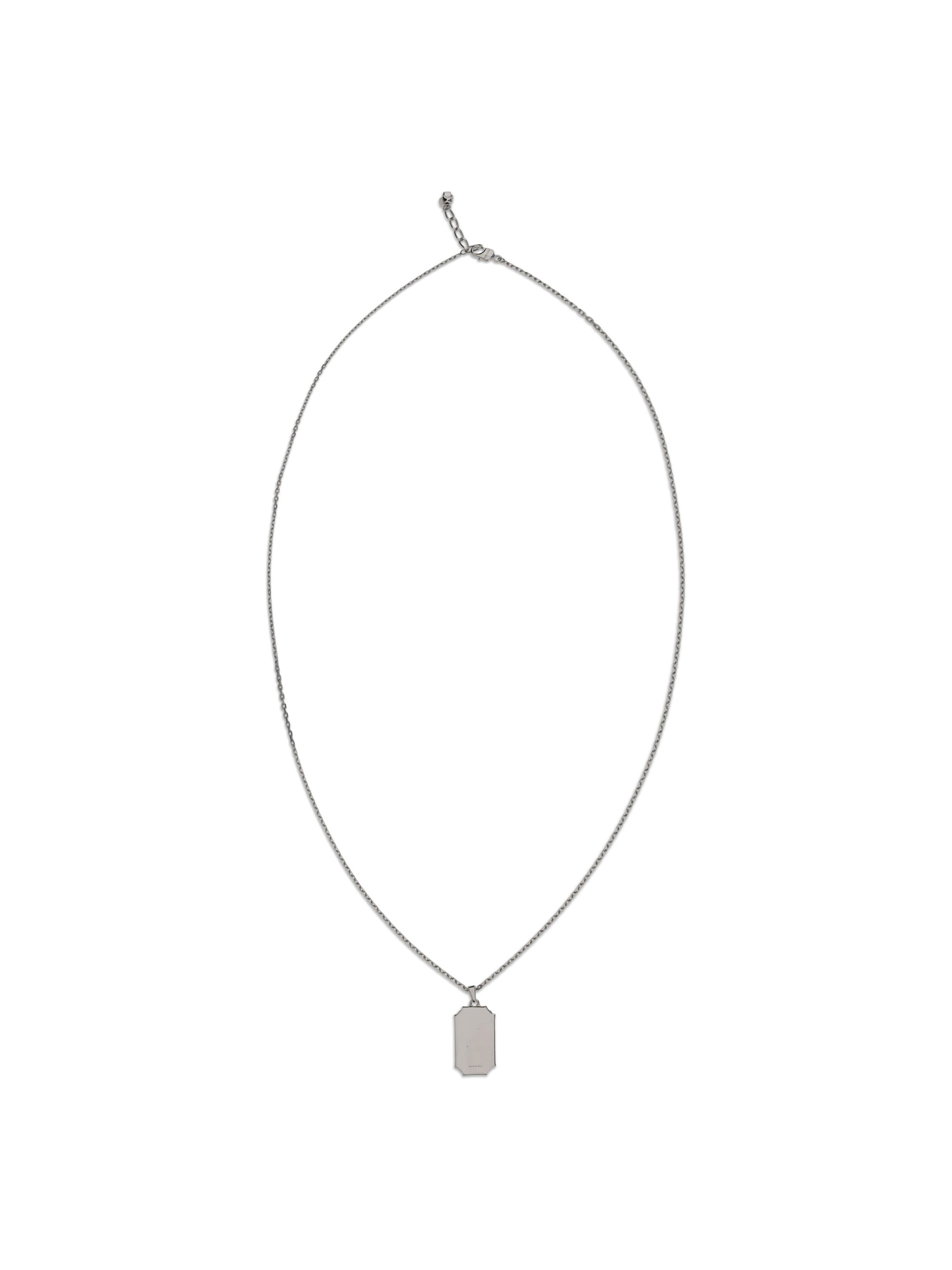 Alexander Mcqueen Men Dapper Pend.Necklace - 2