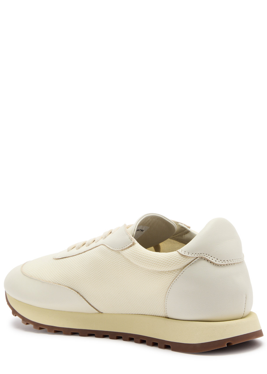 Owen panelled mesh-knit sneakers - 2