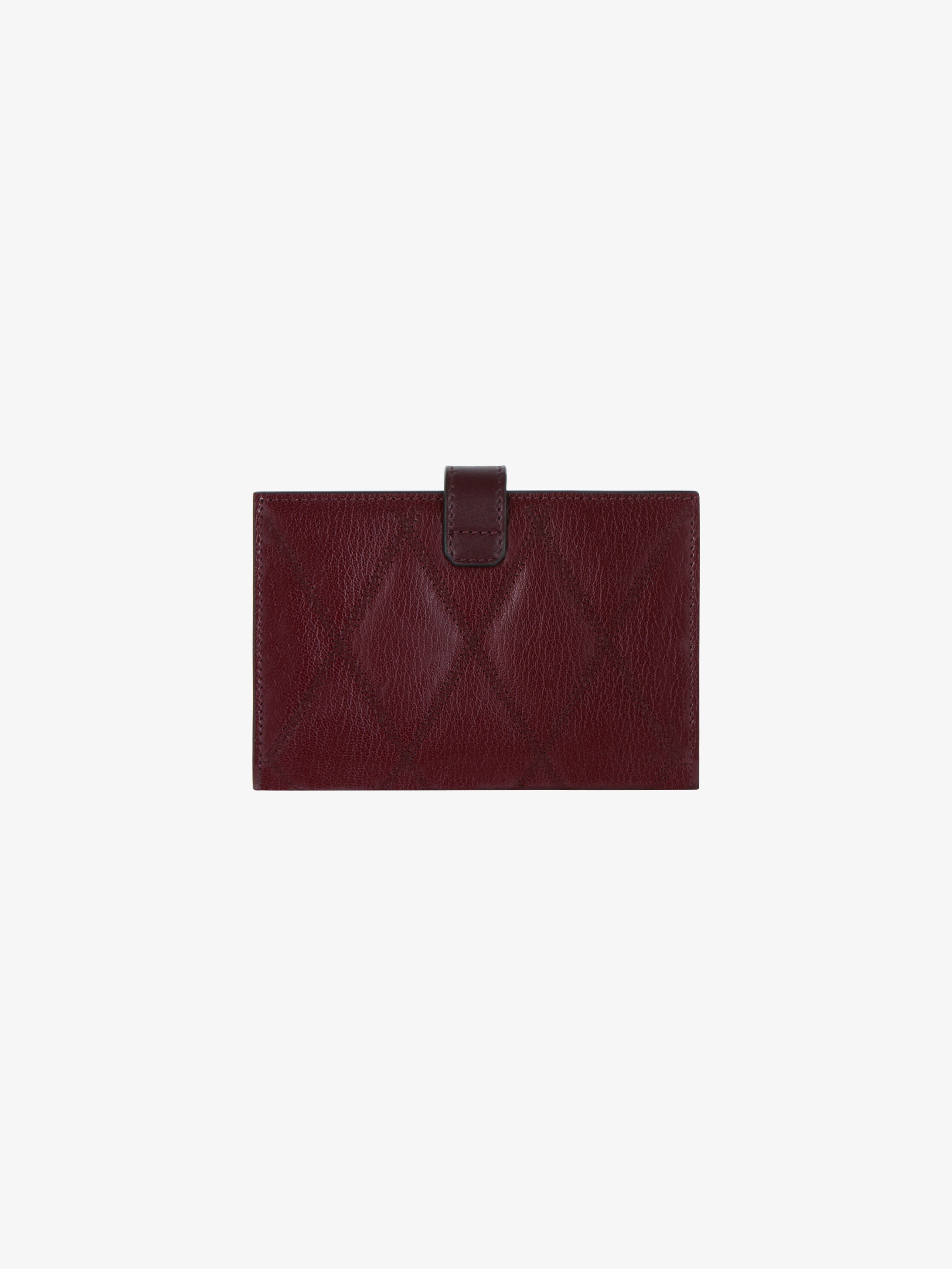 GV3 long wallet in diamond quilted leather - 3