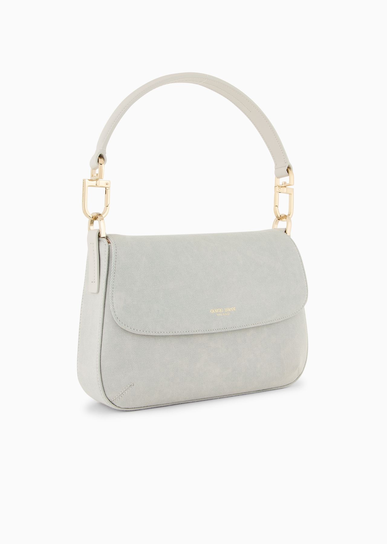 Denim Collection la Prima Soft small denim baguette bag - 2