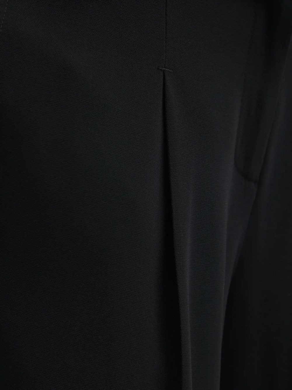pleated straight trousers - 4