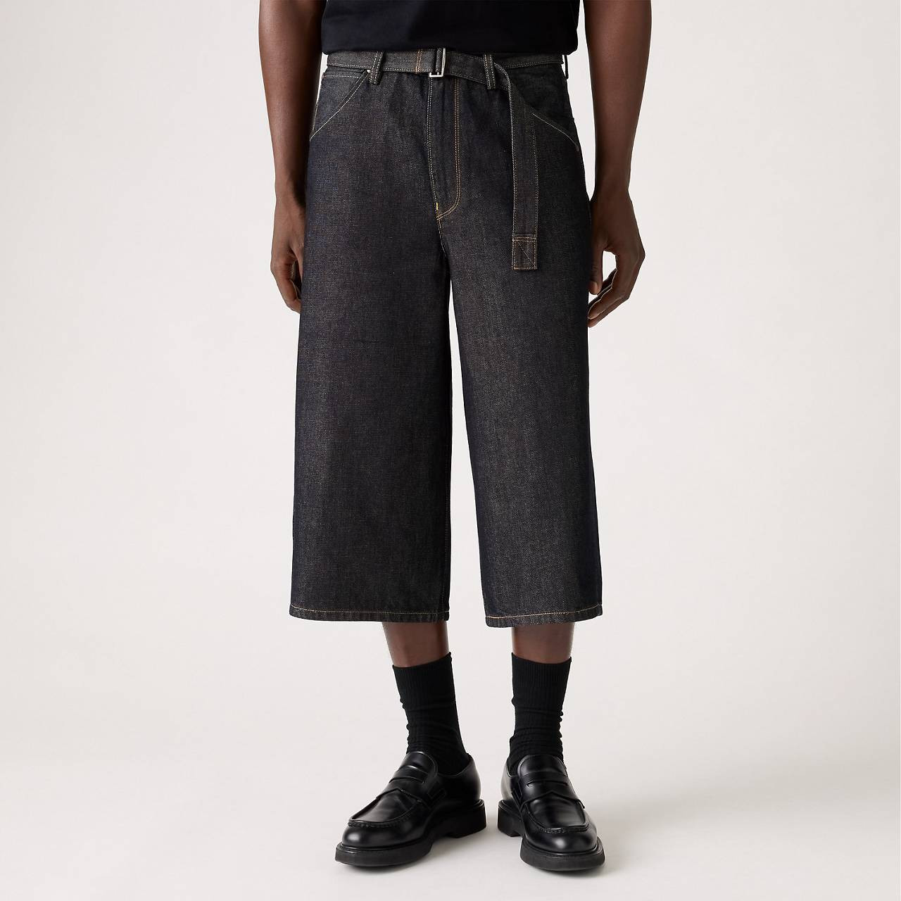 TWISTED BAGGY MEN'S CAPRI - 4