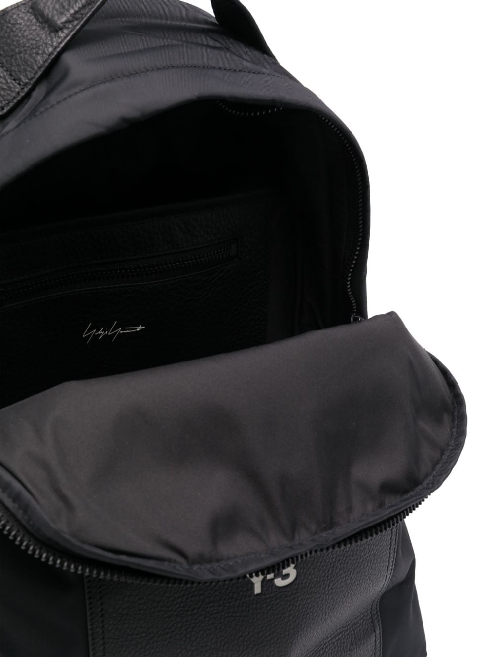 Lux logo-print backpack - 4