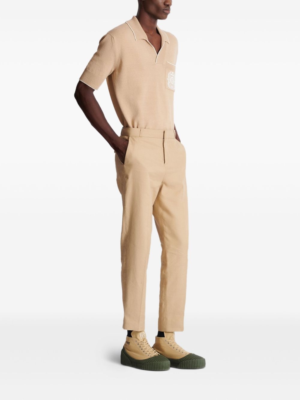 pressed-crease trousers - 5