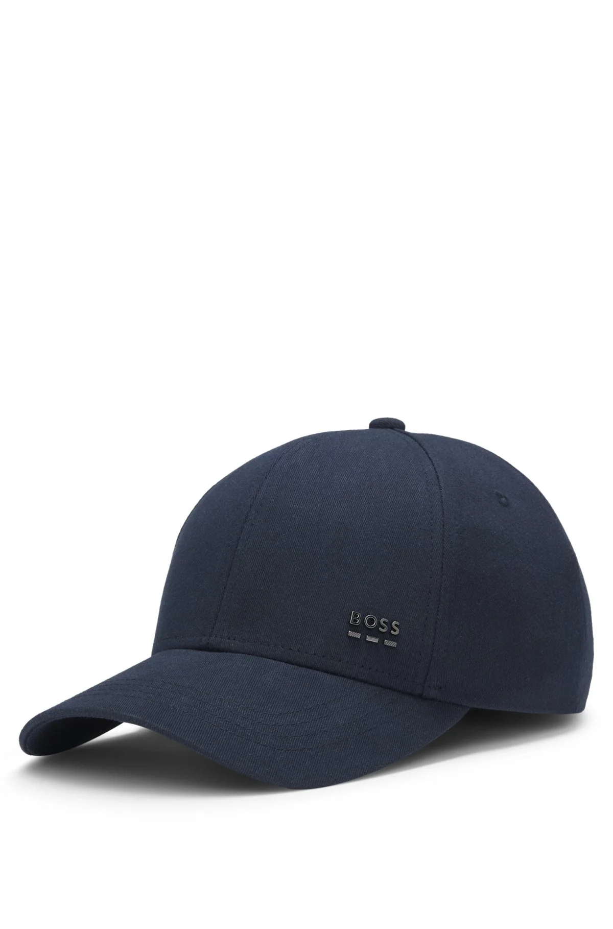 COTTON-TWILL CAP WITH SIGNATURE STRIPES - 1