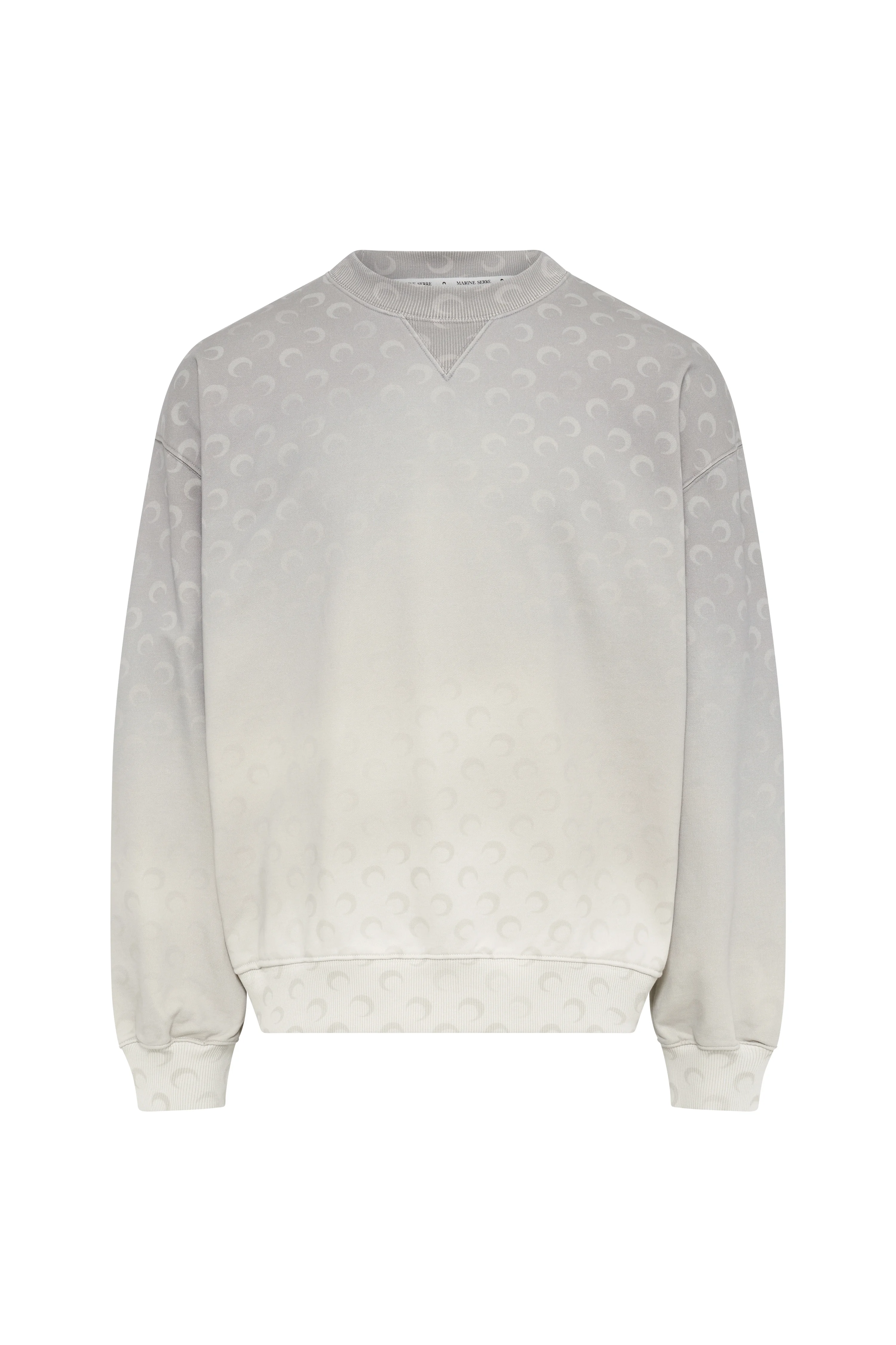 Moon Faded Fleece Oversized Sweatshirt - 1