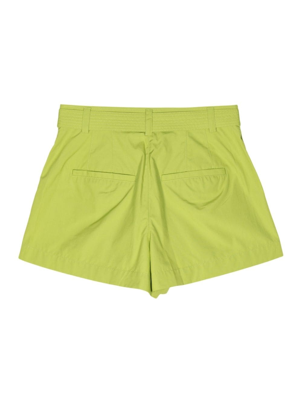 drawstring cotton shorts - 2