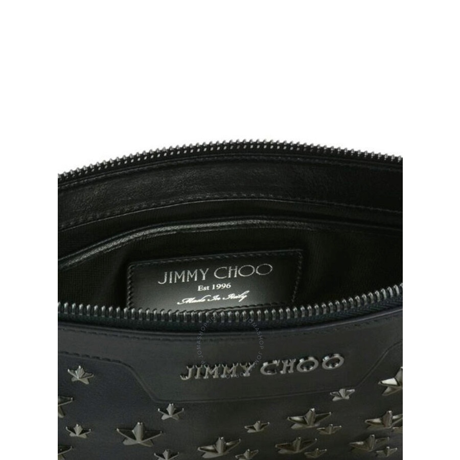 Jimmy Choo Derek Clutch With Metallic Stars - 3