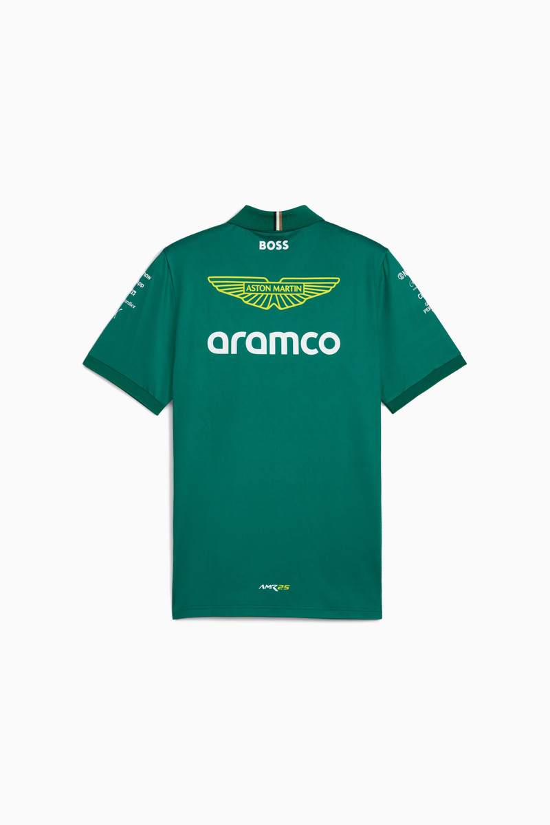 PUMA x ASTON MARTIN ARAMCO F1® TEAM Men's Replica Polo Shirt 2
