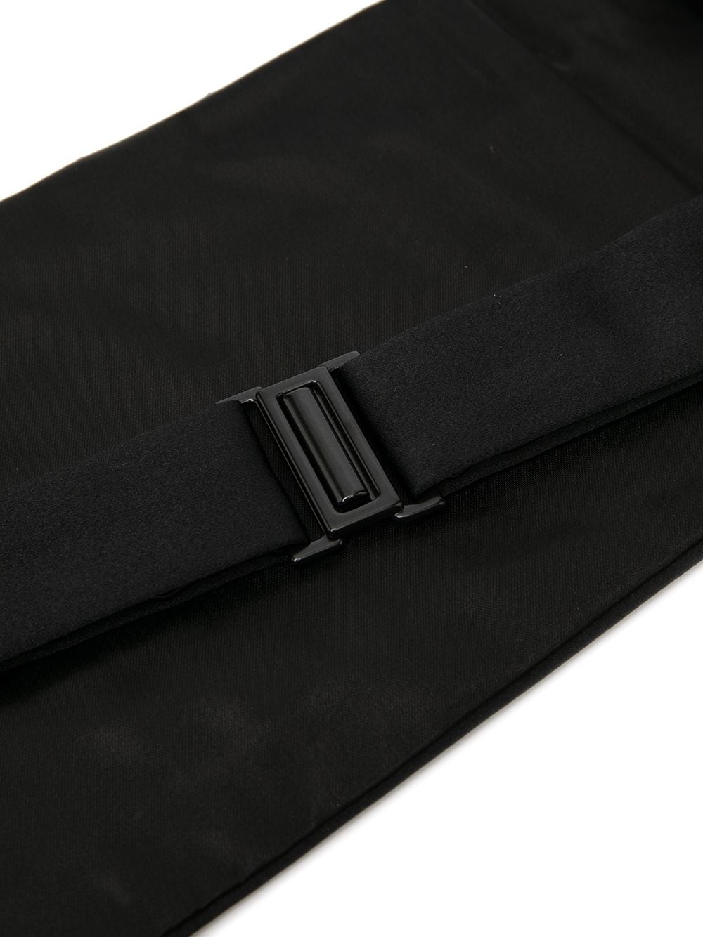 pleated satin cummerbund  - 2