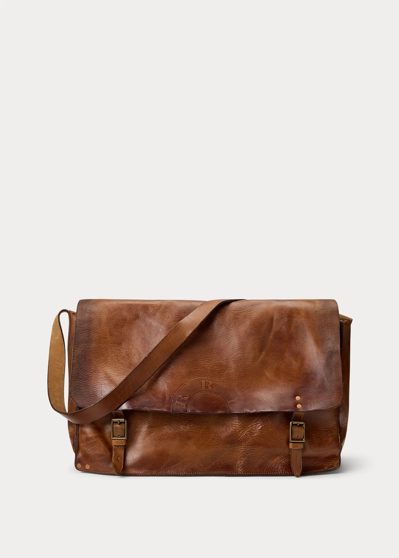 Leather Messenger Bag 1