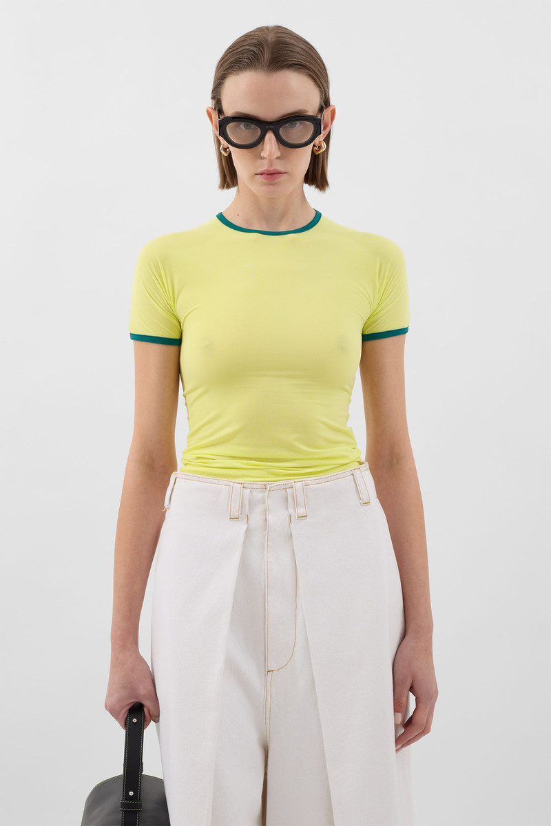 SUPER STRETCH T-SHIRT / yellow 3