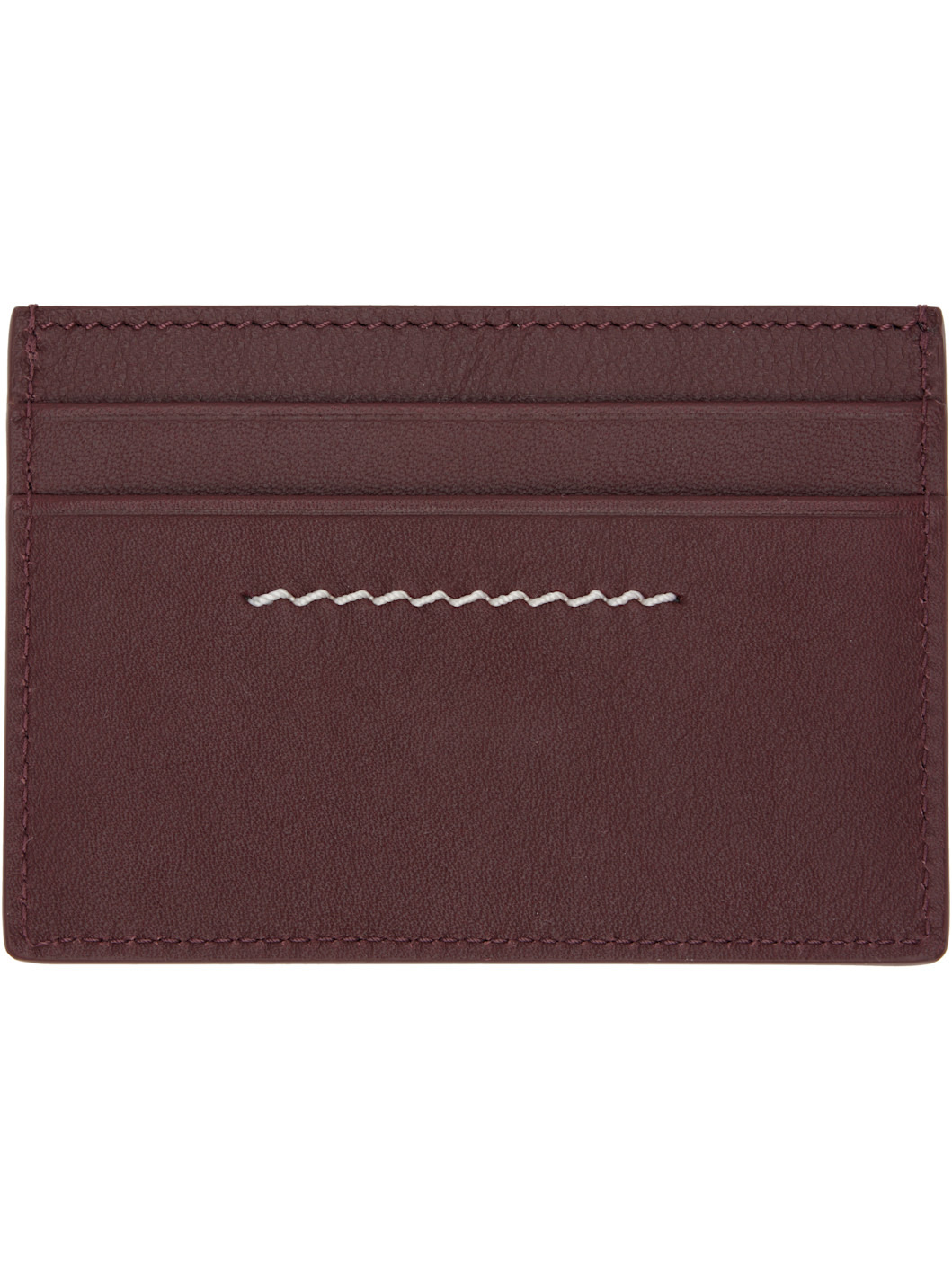 Burgundy Numeric Card Holder - 2