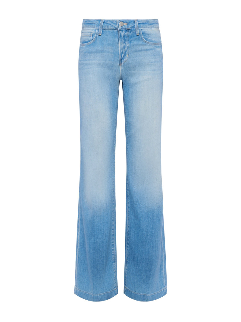 Joanne Low-Rise Wide-Leg Jean - 1