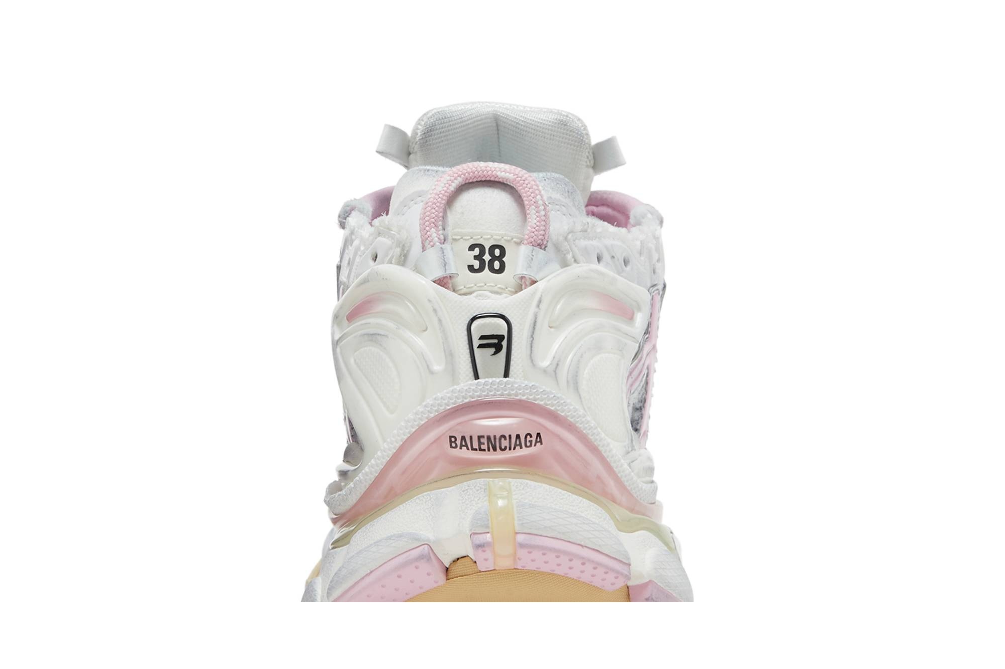 Balenciaga Wmns Runner Sneaker 'White Pink' - 7