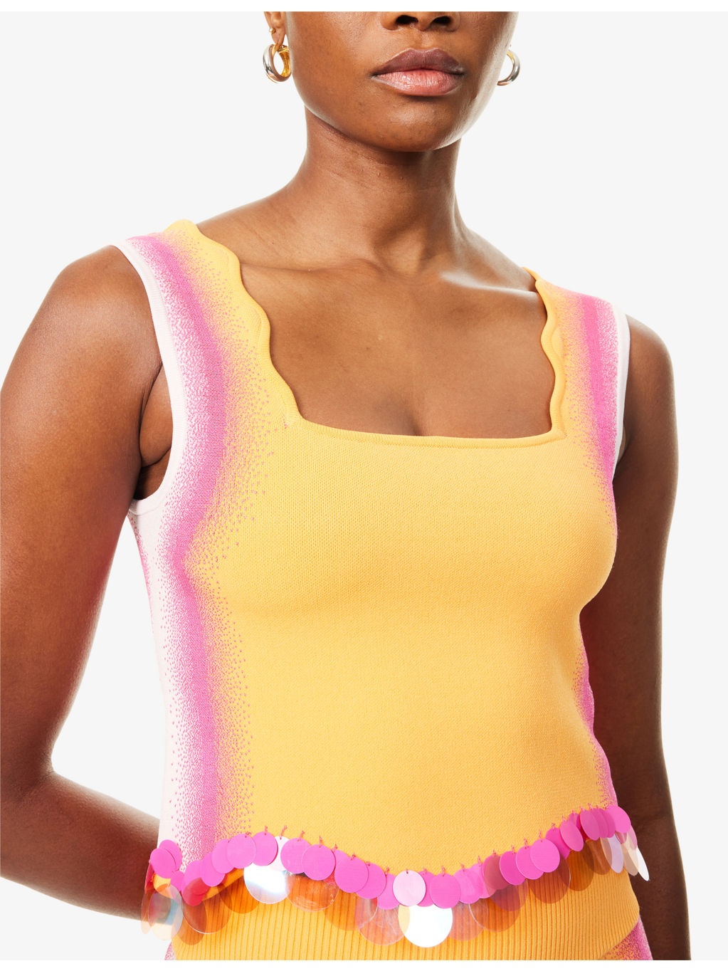 Emma Embellished Knitted Top - 5