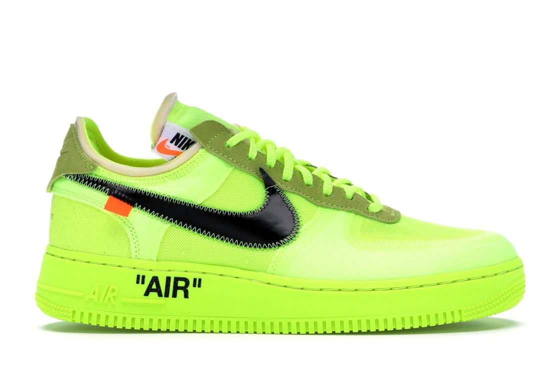 Nike Air Force 1 Low Off-White Volt - 1