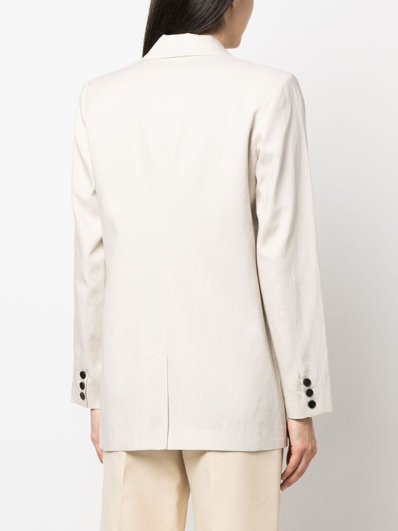 double-breasted lyocell blazer 4