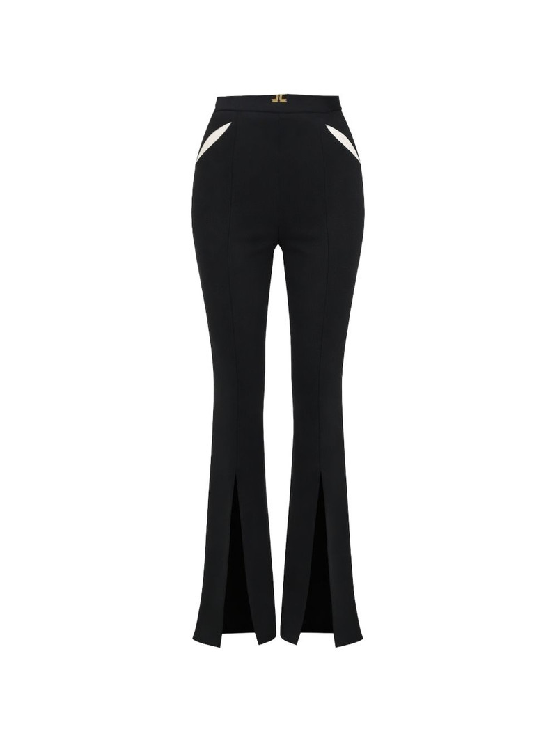 split flared trousers 1