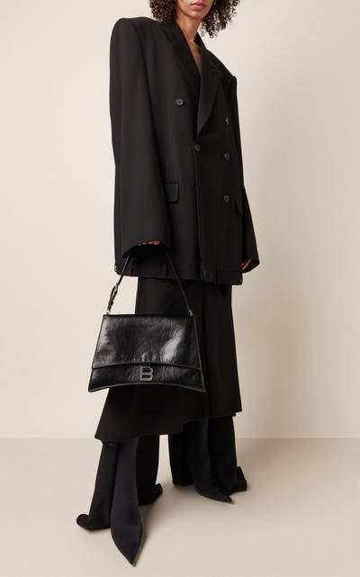 BALENCIAGA Wool Godet Pant-Skirt black outlook