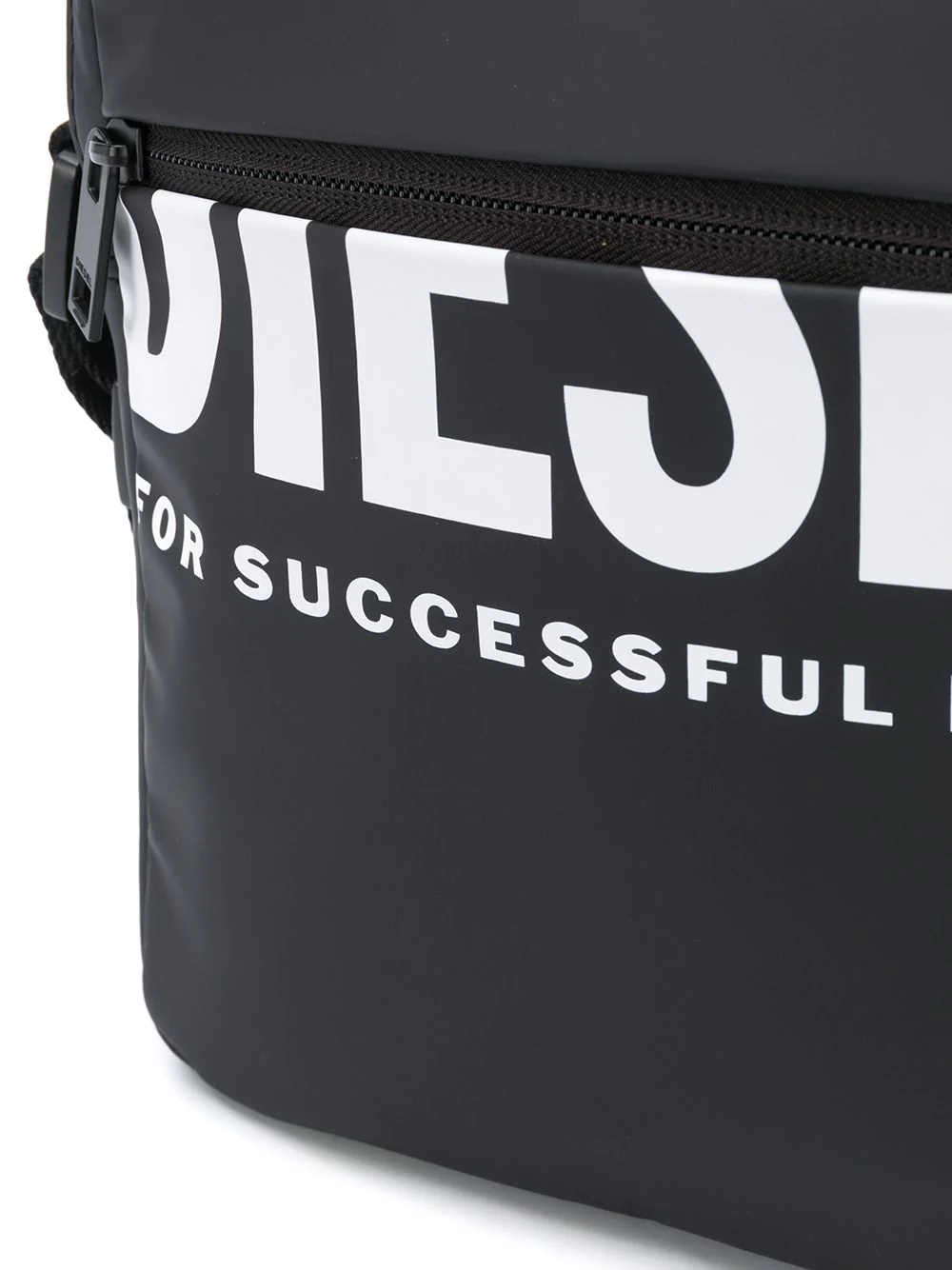 logo-print messenger bag - 4