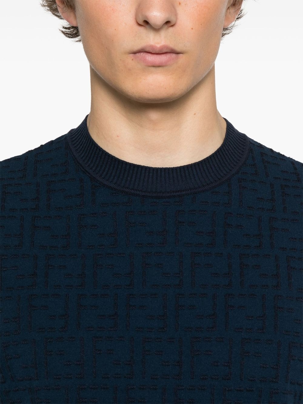 FF-embroidered T-shirt - 4