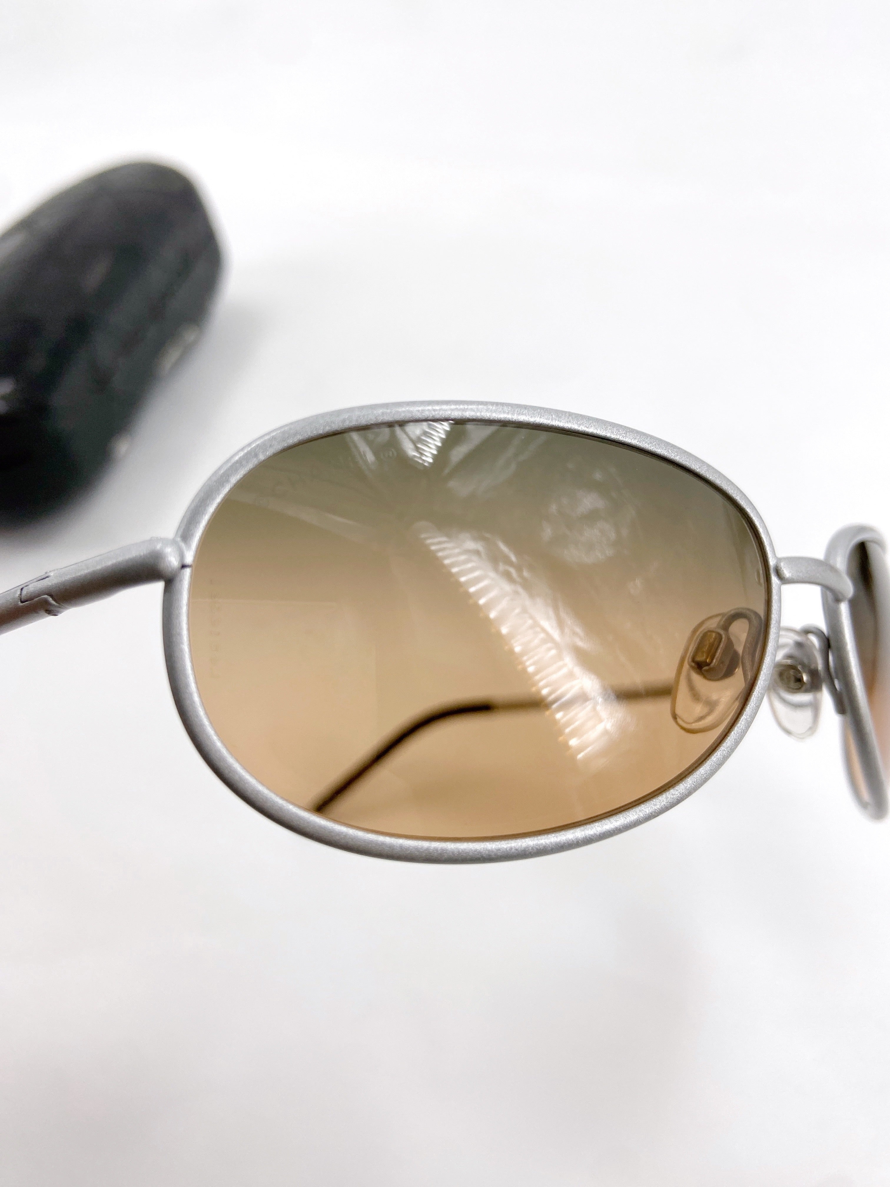 Chanel 00s Karl Lagerfeld Retro Pearl Sunglasses - 3