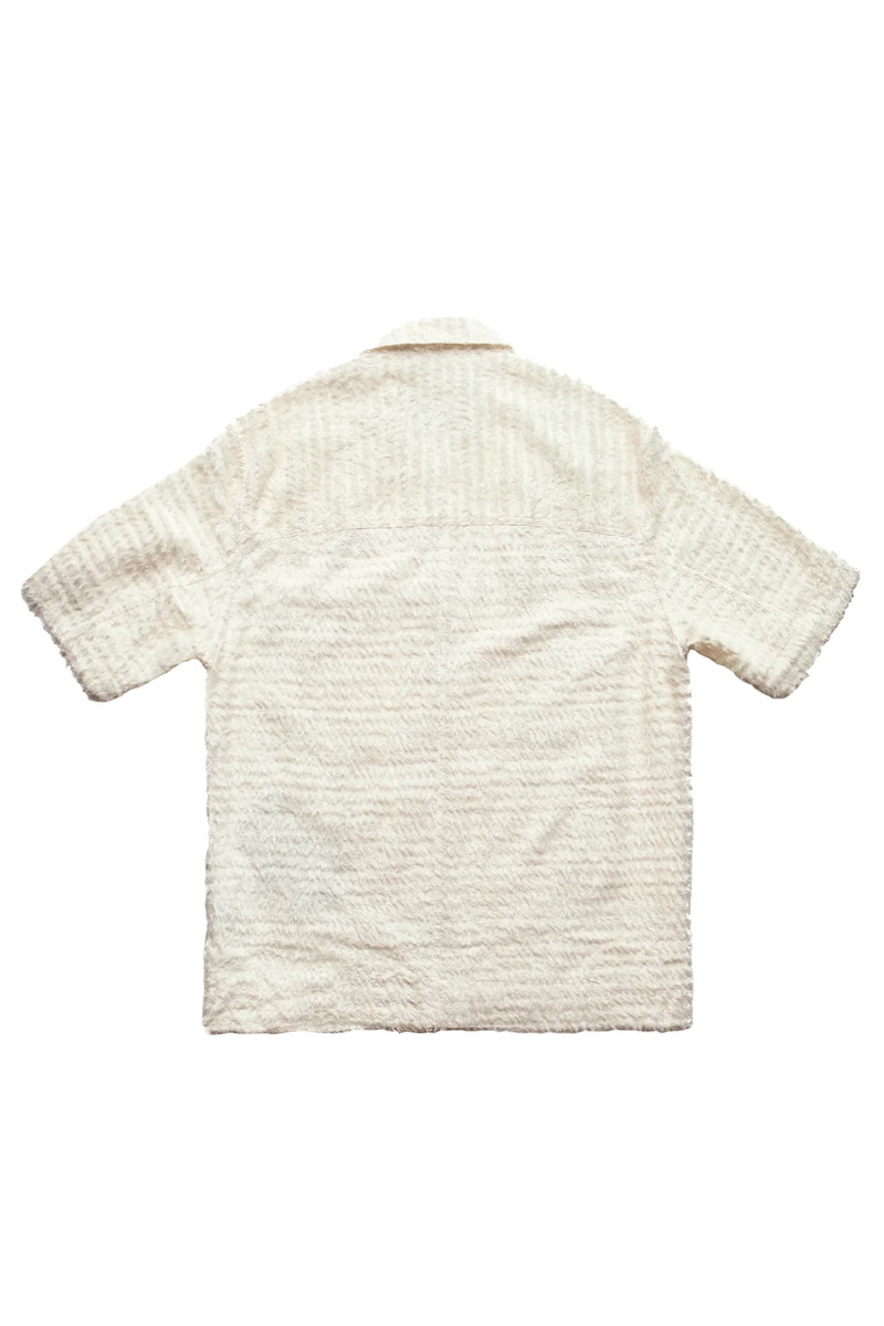Song for the Mute Song For The Mute Zip Up Box Shirt White outlook