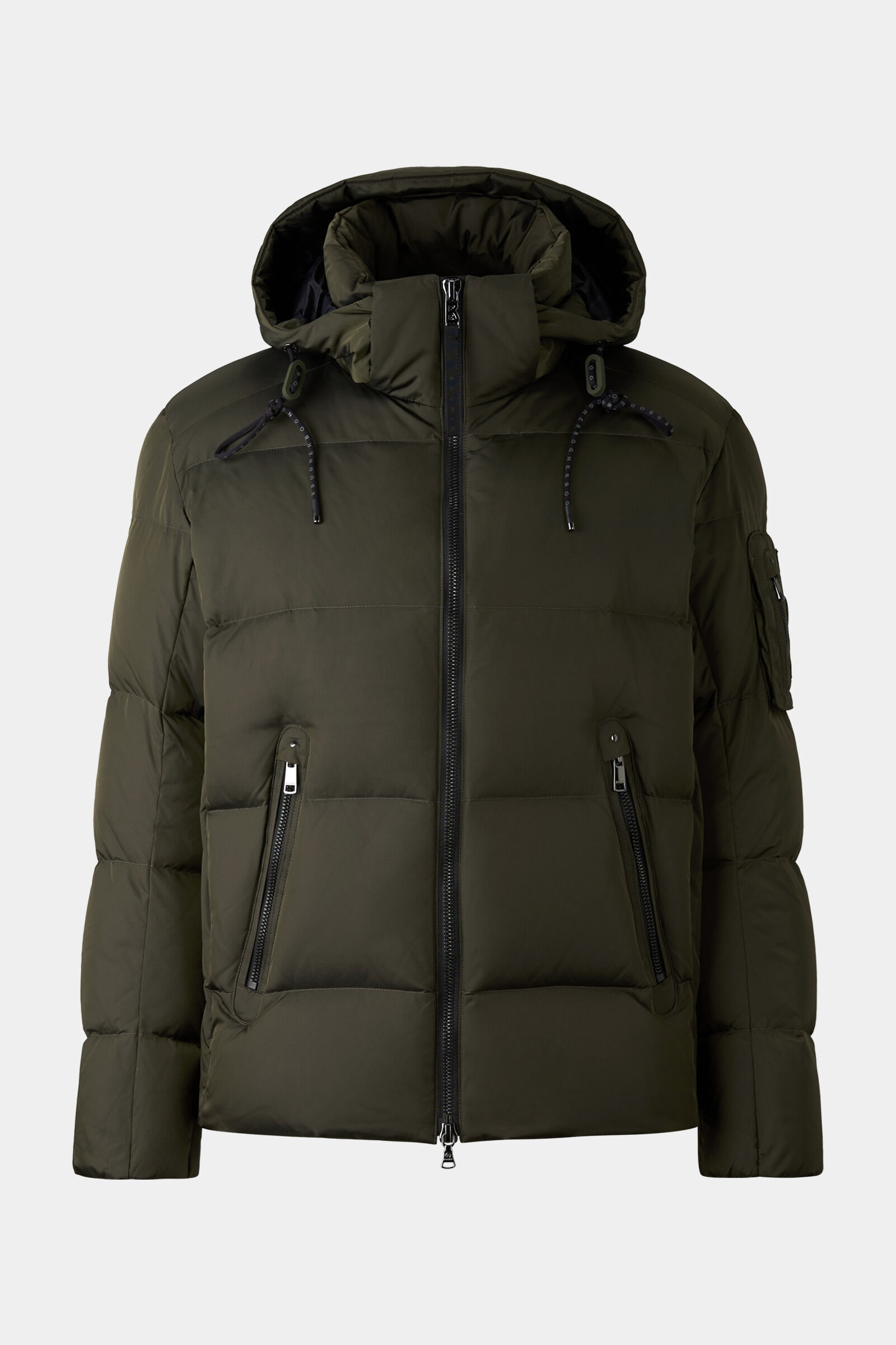 Jamy Down jacket in Olive green - 8