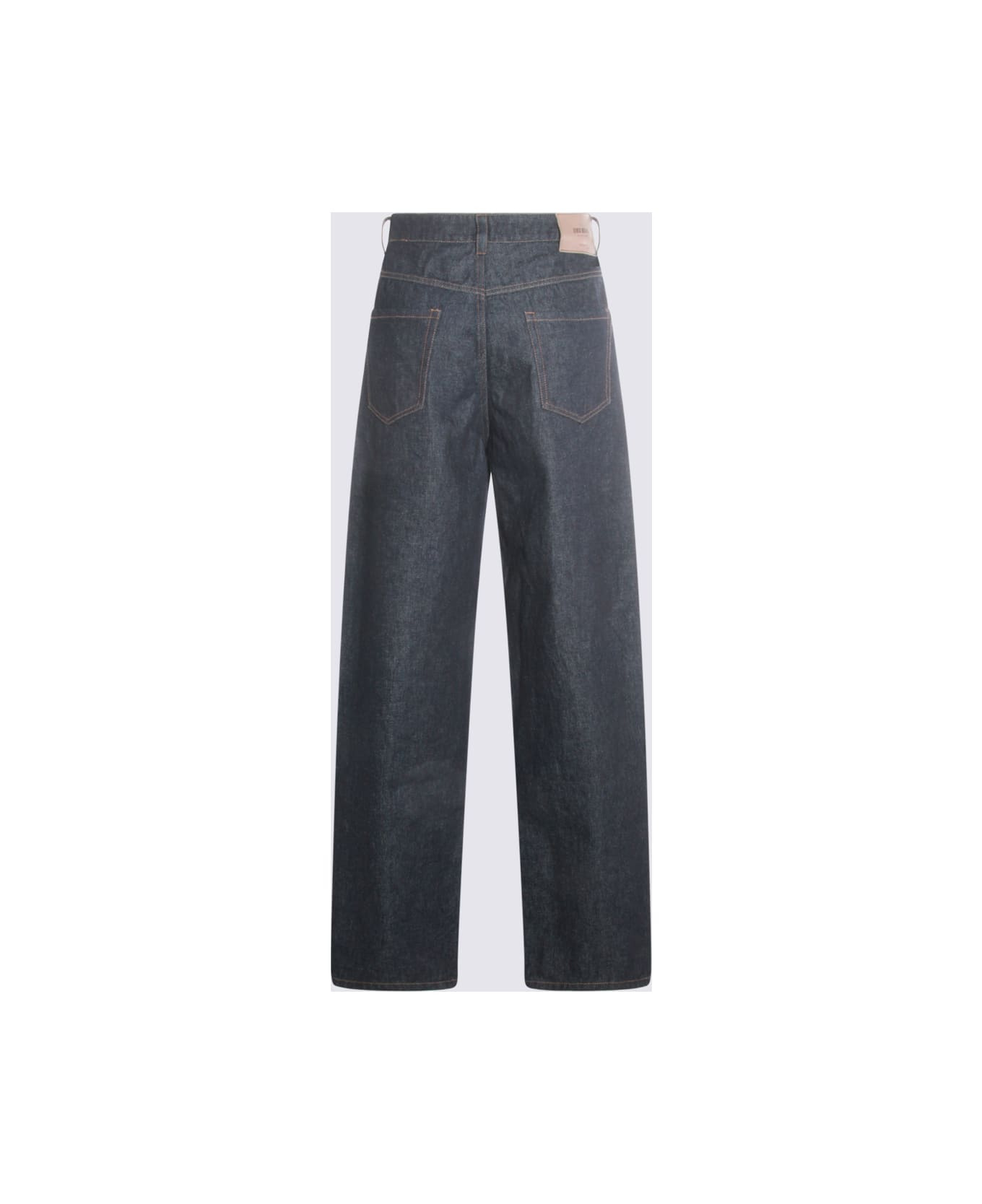 Blue Cotton Phyllis Jeans - 2