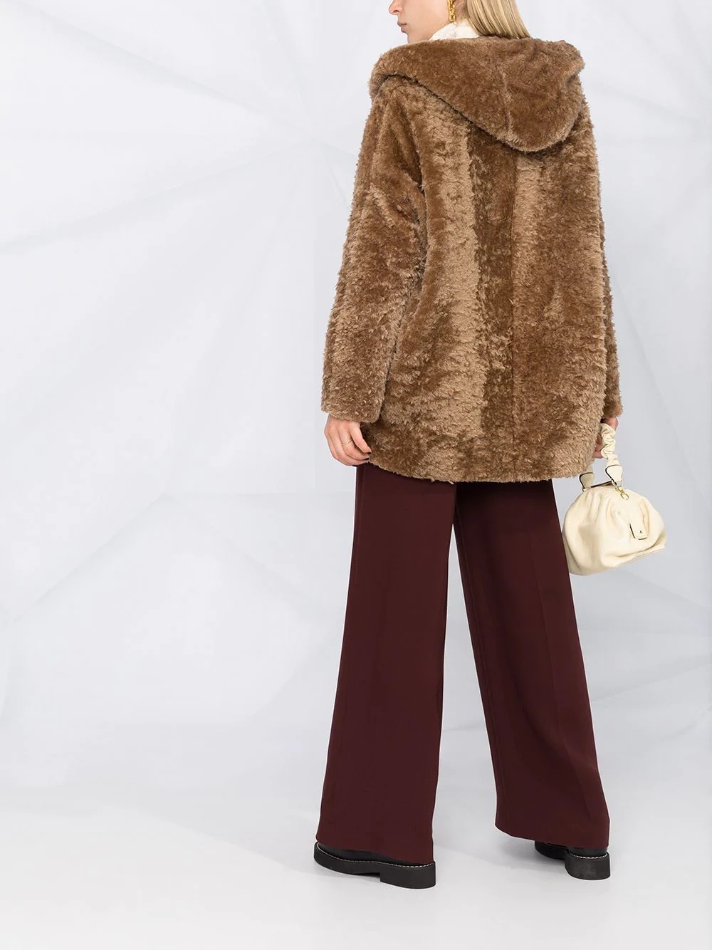 reversible fur coat - 4