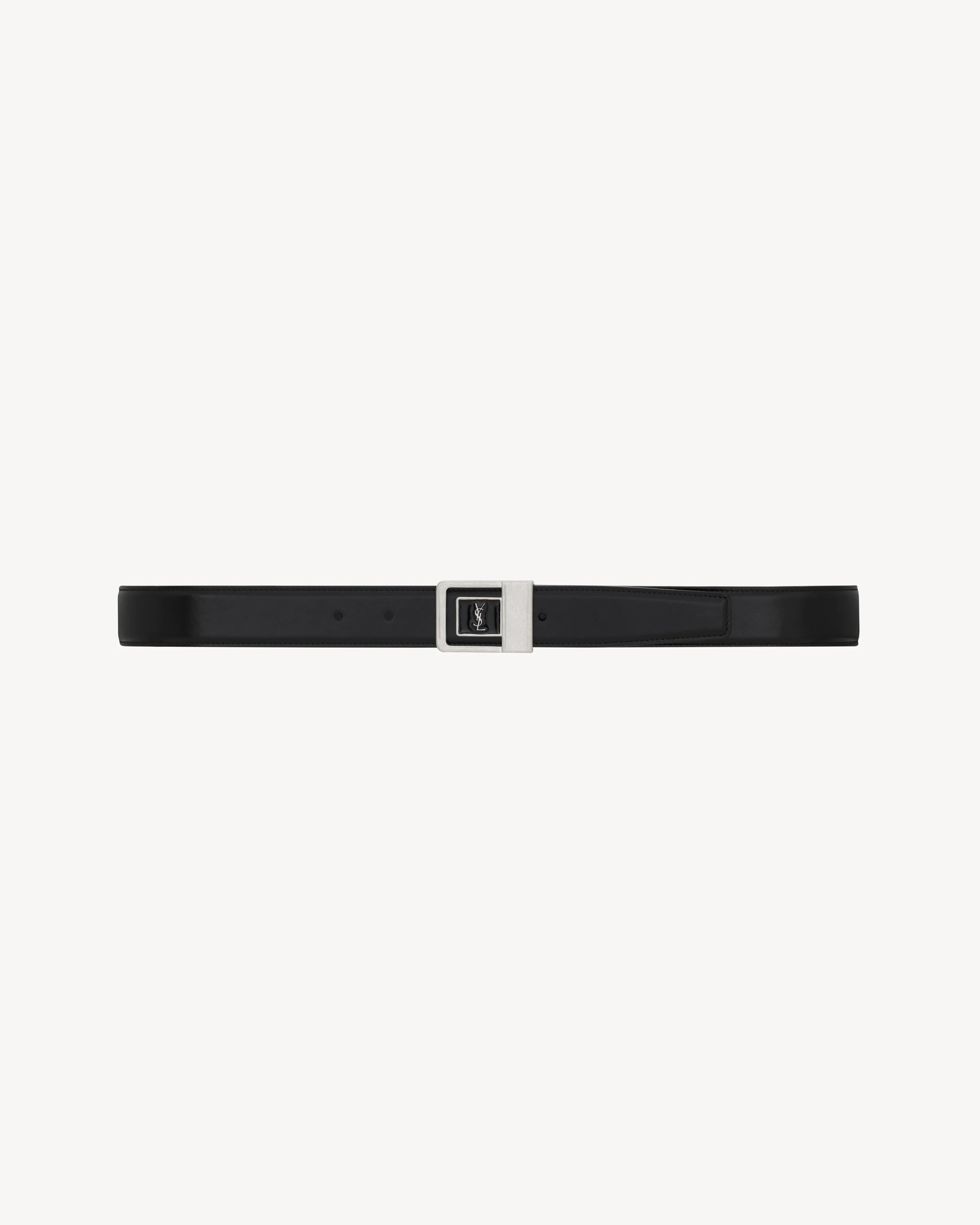 LA 66 BELT IN SMOOTH LEATHER - 1