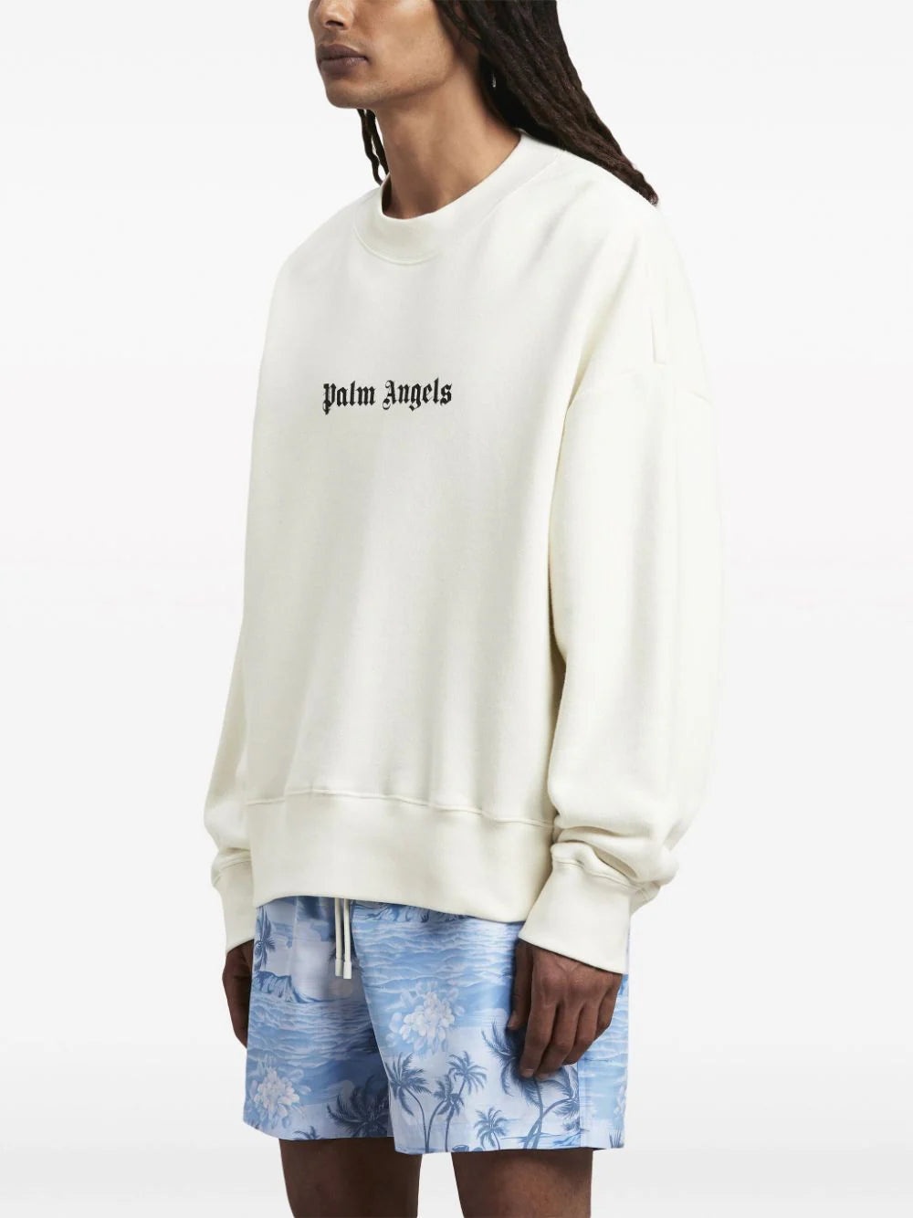 LOGO-PRINT COTTON SWEATSHIRT - 3