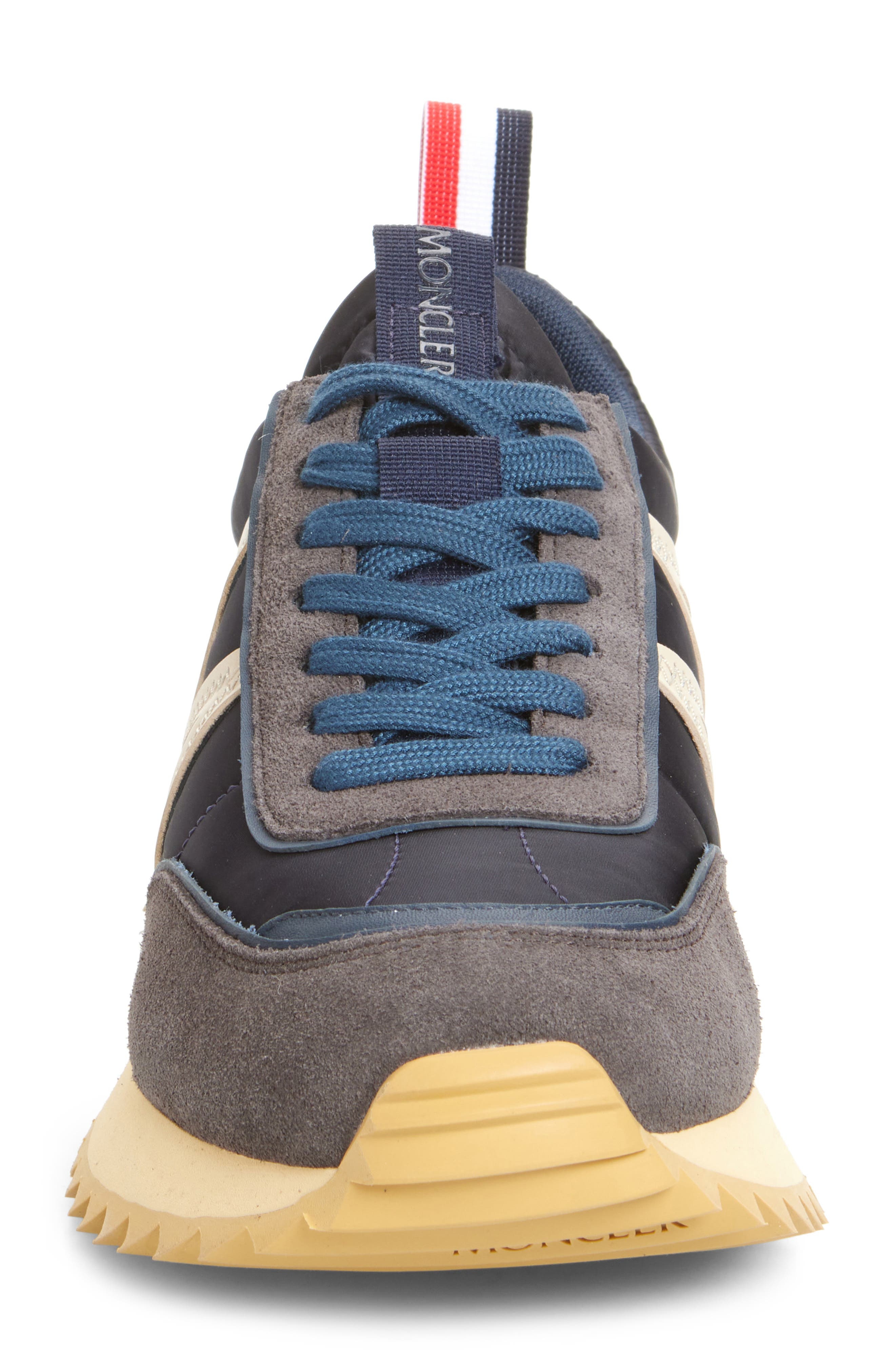 Moncler Pacey Low Top Sneaker in Navy at Nordstrom - 4