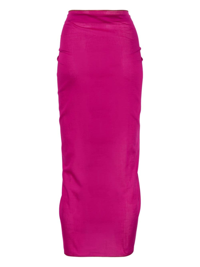 ERES Cabine logo-embroidered sarong outlook