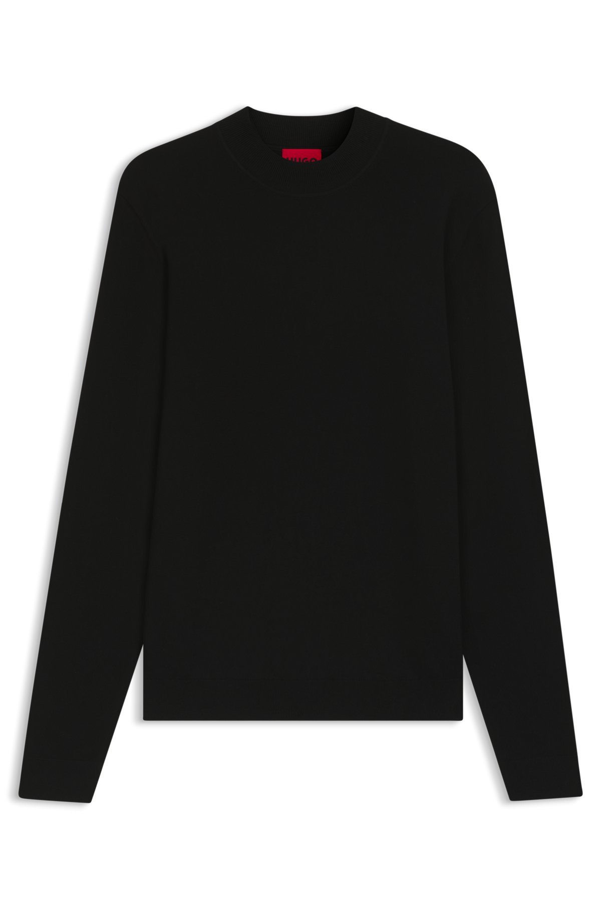 SLIM-FIT SWEATER WITH HIGH NECKLINE - 1