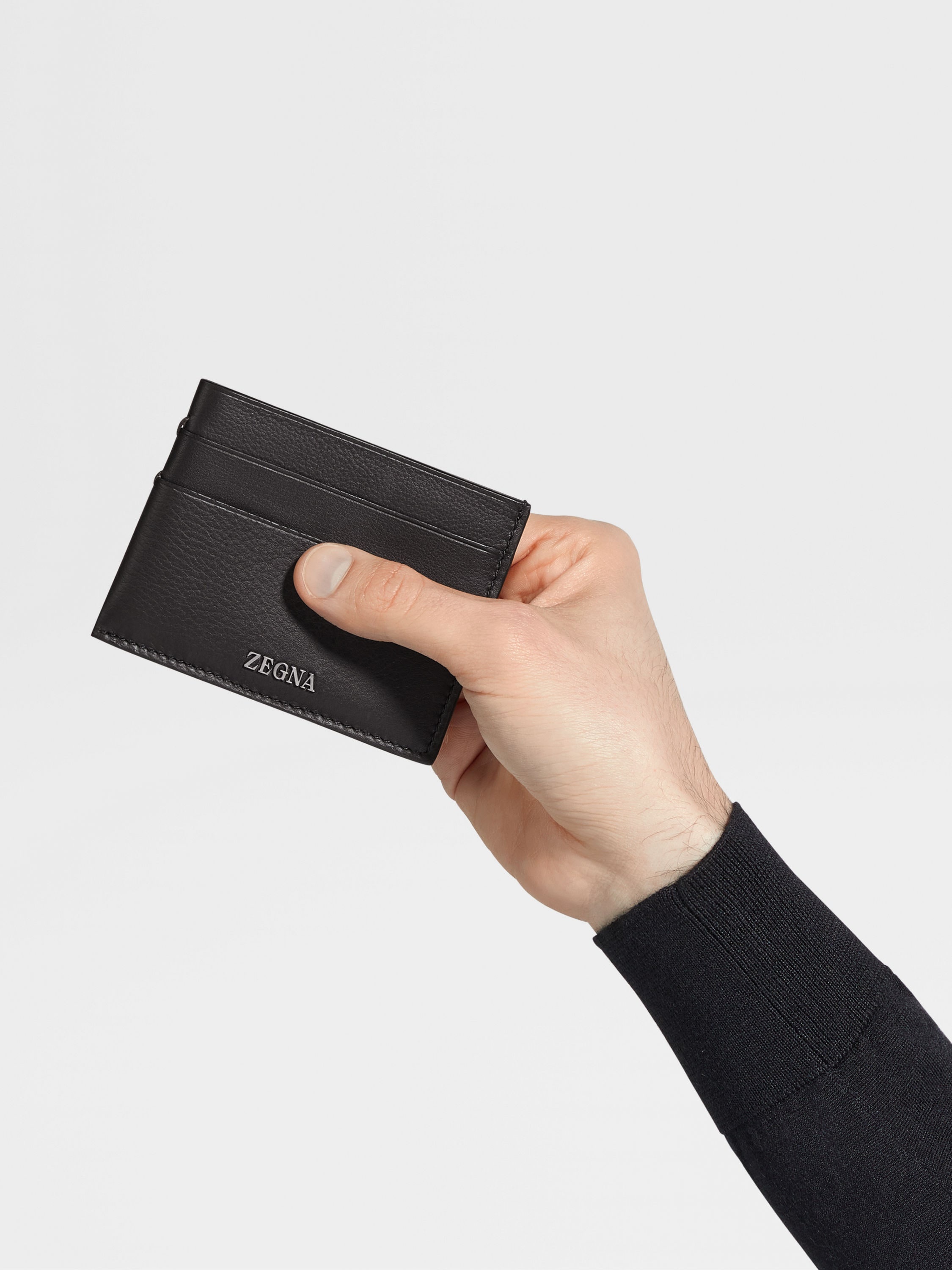 DARK BROWN SECONDSKIN CARD CASE - 4