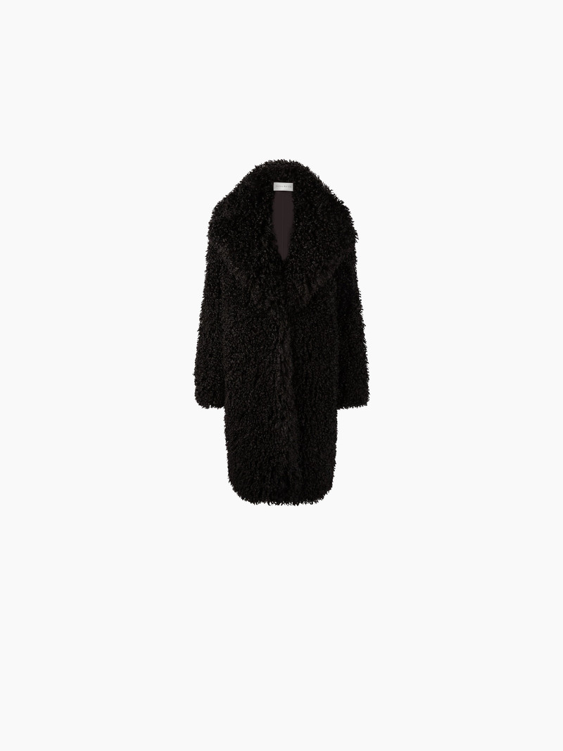 OVERSIZED COAT IN FAUX FUR 5