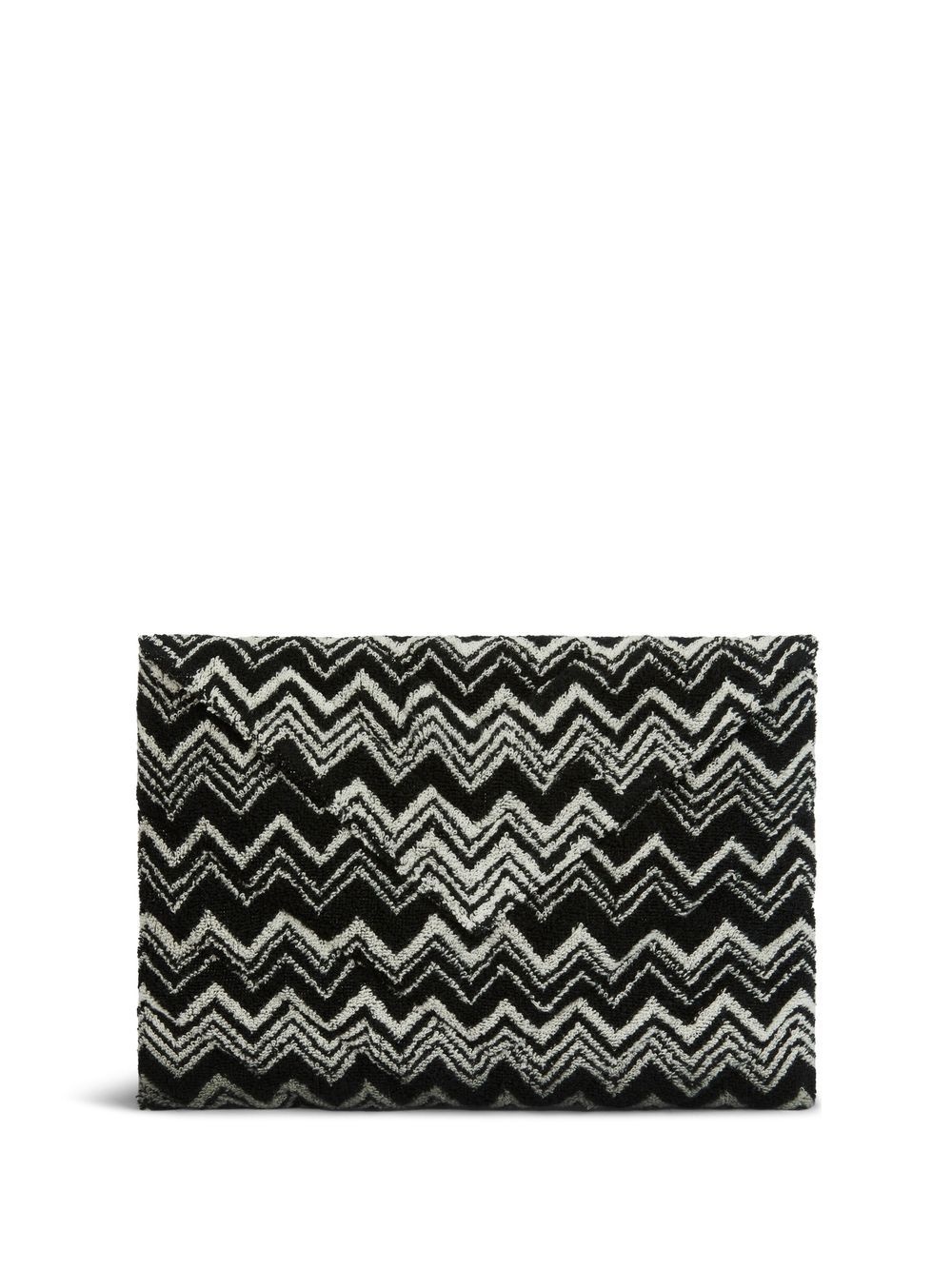 Keith zigzag-print document holder - 2