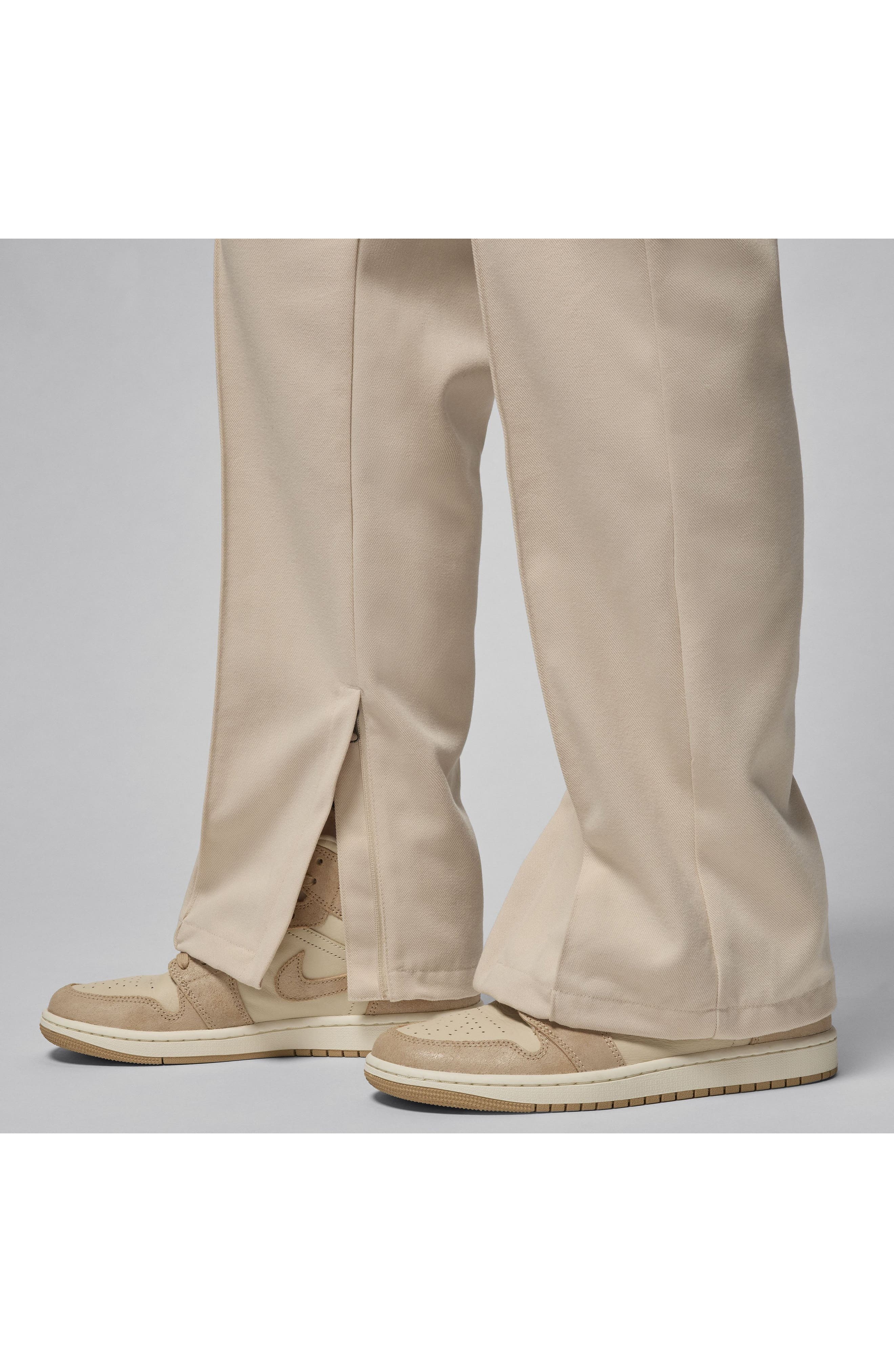 Jordan Twill Straight Leg Pants in Legend Light Brown at Nordstrom - 5