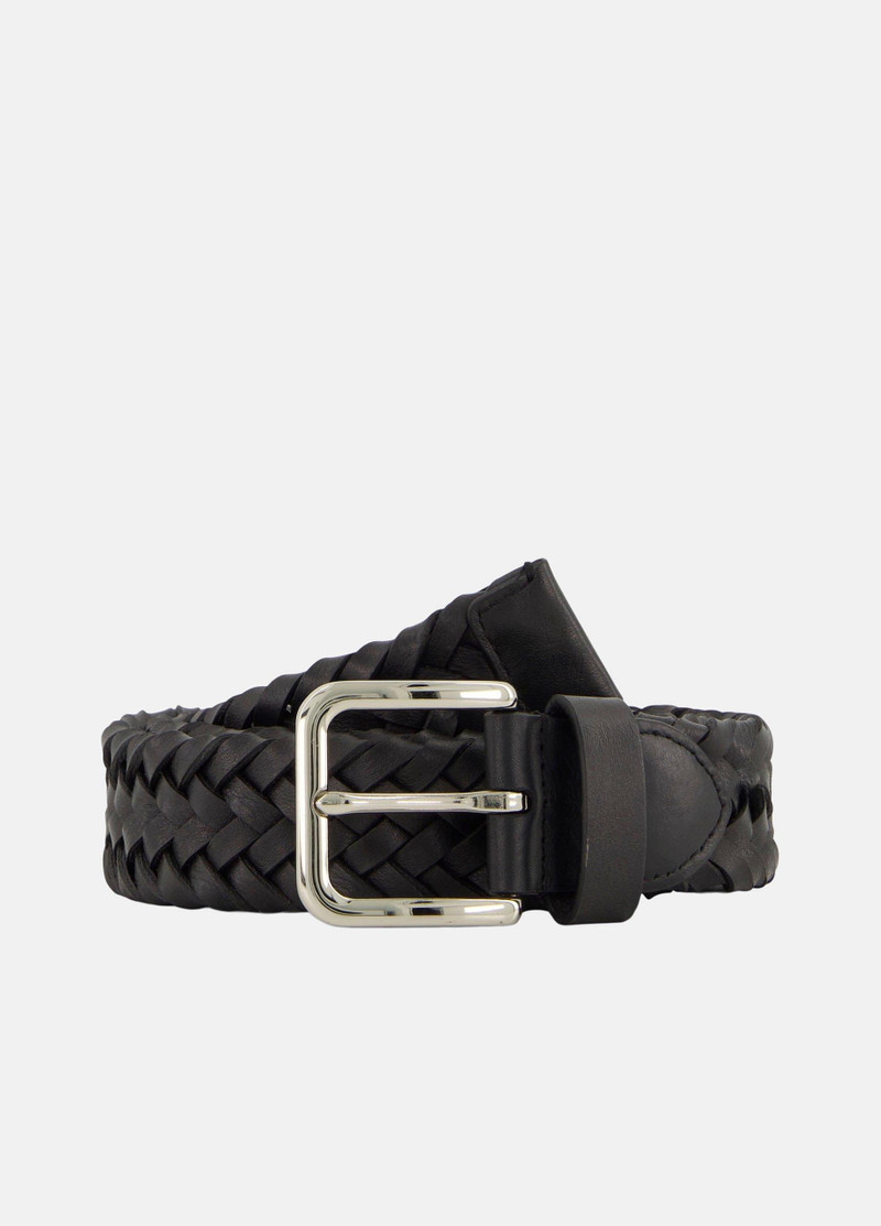 Men's Alex 35mm Woven Leather Belt 1