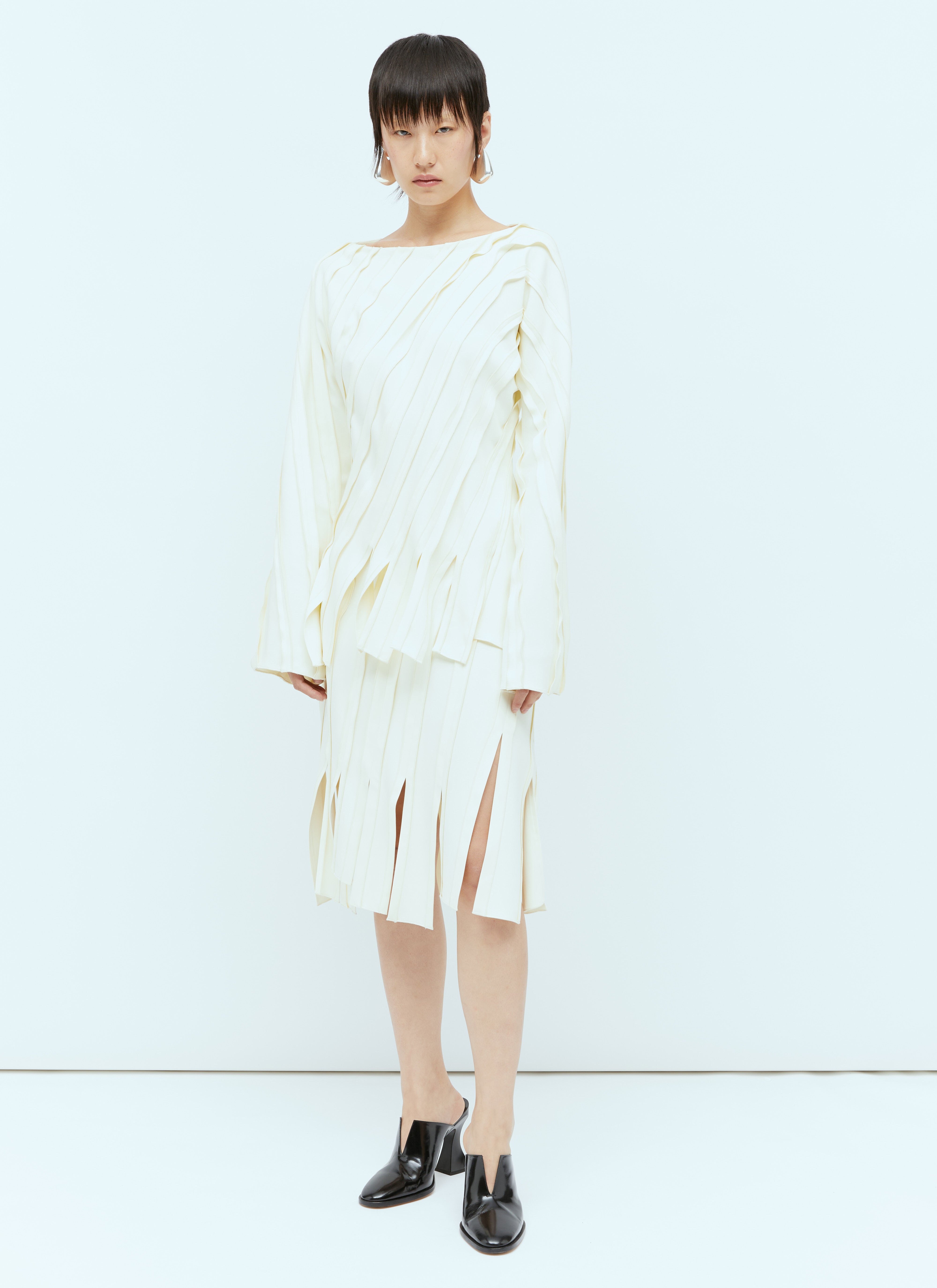 Fringe Hem Panel Top - 2
