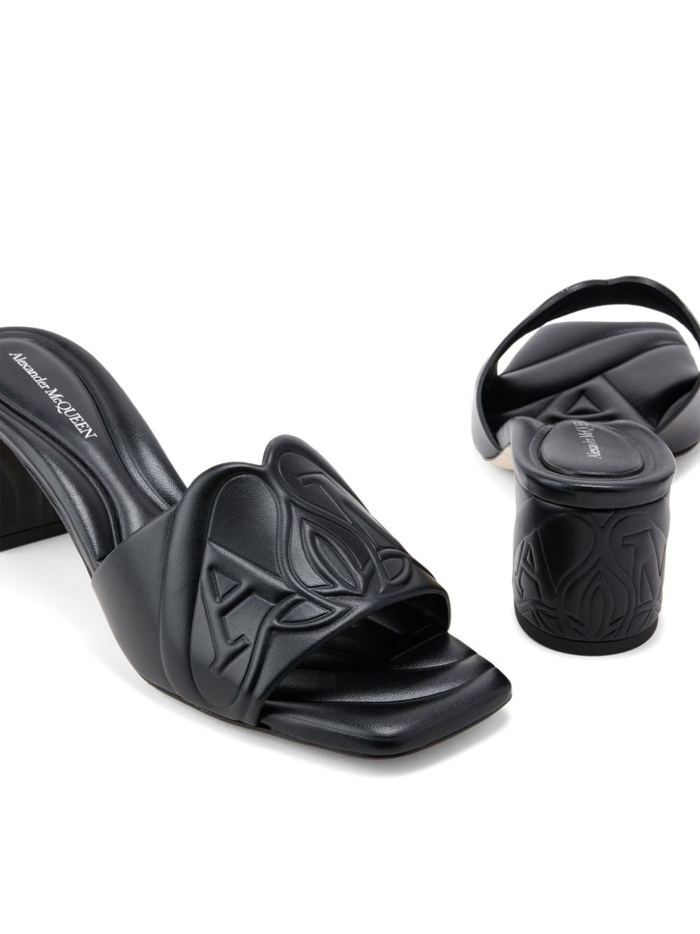 Alexander Mcqueen Women Seal Leather Sandals - 4
