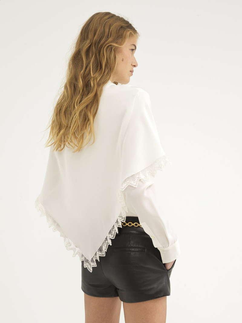 KNOTTED HERITAGE CAPE 블라우스 5