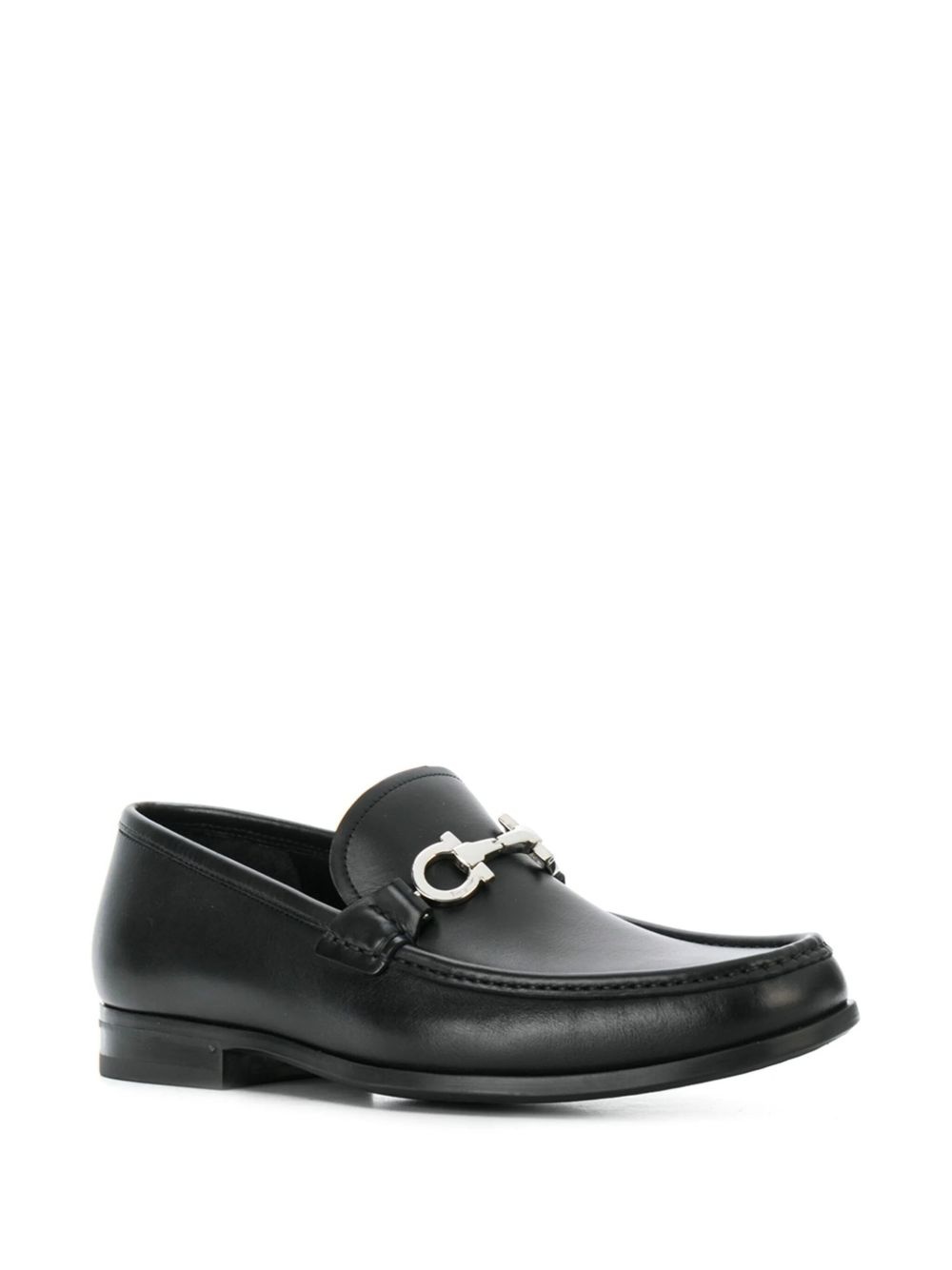 Gancini-plaque loafers - 2