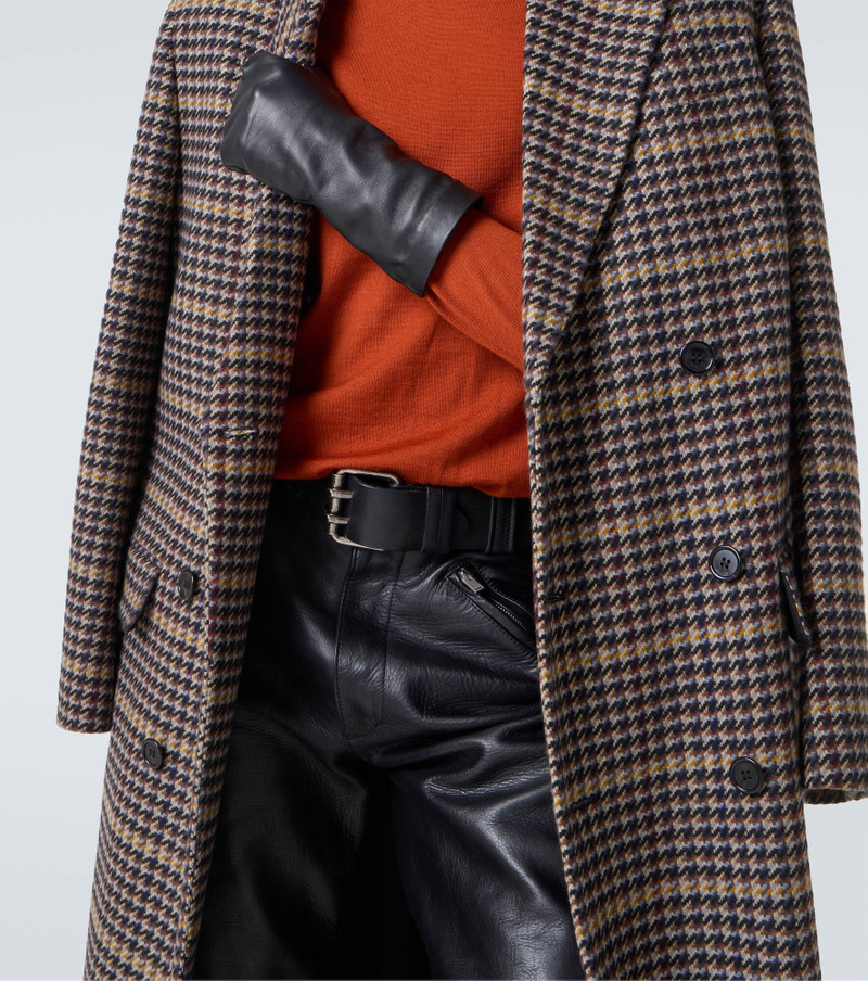 SAINT LAURENT Motorcycle leather belt outlook